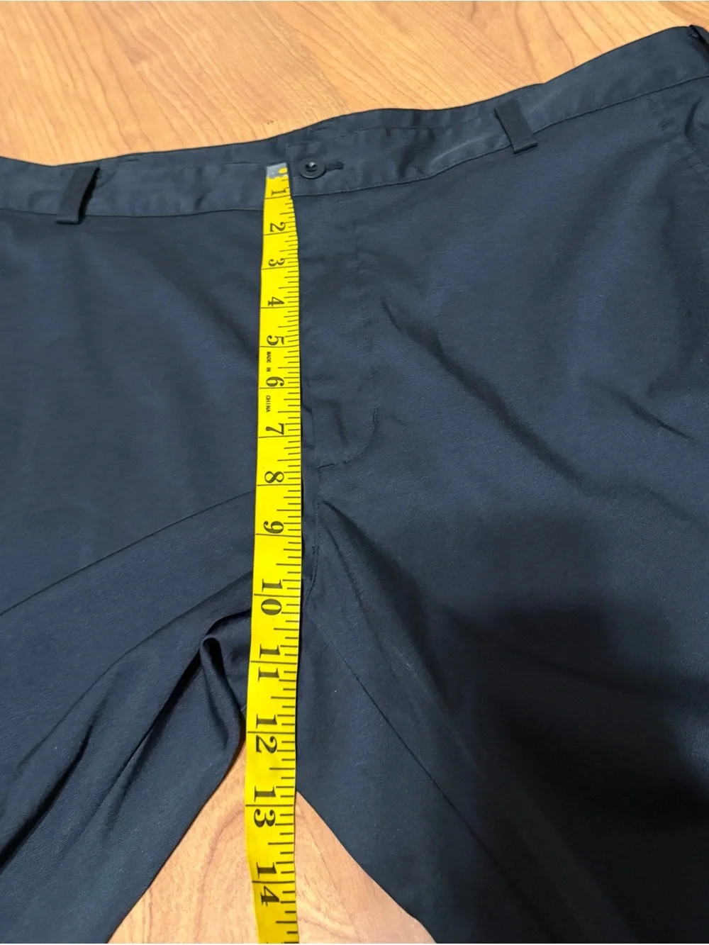 Nike Golf Dri-FIT Black Flat Front Stretch Pants Regular Fit 36x30